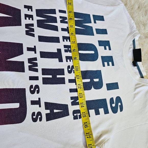 Mini Cooper Women's White 'Life is More Interesting with A Few Twists and Turns' - Picture 4 of 9